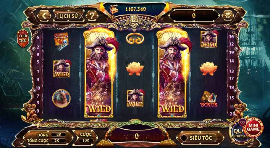 Mẹo nổ hũ trong game nổ hũ Pirate King